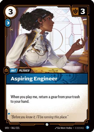 Aspiring Engineer (061/221) - Spiritforged Foil