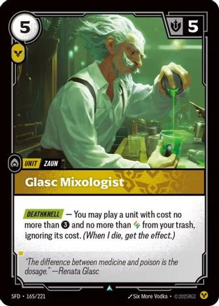 Glasc Mixologist (165/221) - Spiritforged