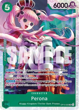 Perona (OP14-033) - The Azure Sea's Seven