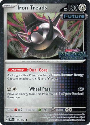 Iron Treads (Temporal Forces Stamped) 118 - [Miscellaneous Cards & Products] Holofoil