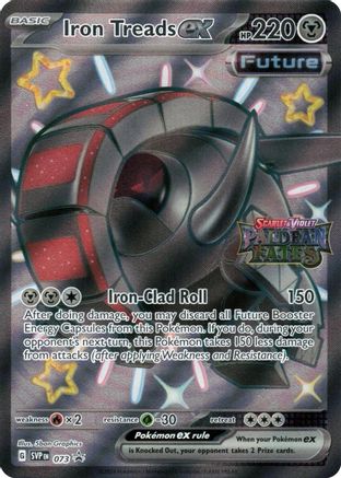 Iron Treads ex - 073 (Paldean Fates Stamped) 73 - [Miscellaneous Cards & Products] Holofoil