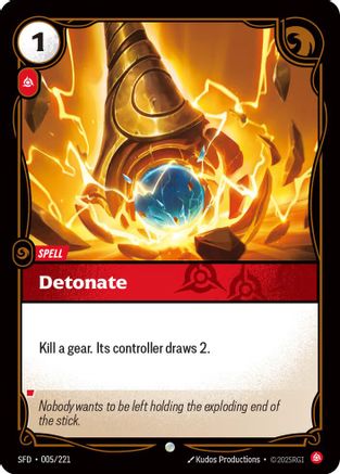 Detonate (005/221) - Spiritforged