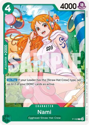 Nami (Store Tournament 2025 Vol. 4) (P-102) - One Piece Promotion Cards