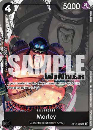 Morley (Winner Pack 2026 Vol. 1) (OP12-093) - One Piece Promotion Cards