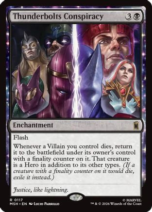 Thunderbolts Conspiracy (MSH-117) - [Marvel Super Heroes]