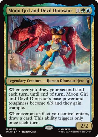 Moon Girl and Devil Dinosaur (MSH-223) - [Marvel Super Heroes] Foil
