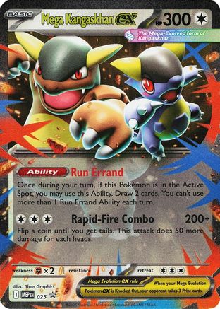 Mega Kangaskhan ex - 025 25 - [ME Mega Evolution Promo] Holofoil