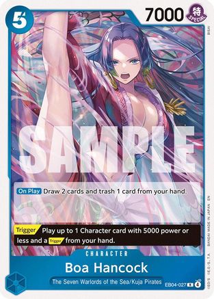 Boa Hancock - EB04-027 (EB04-027) - The Azure Sea's Seven