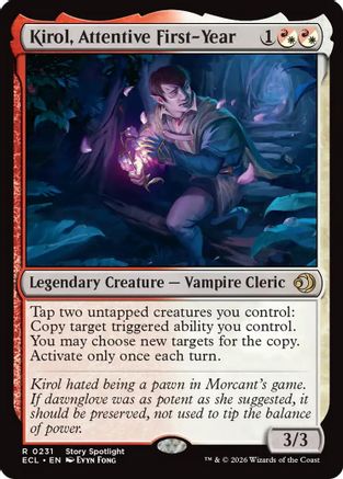 Kirol, Attentive First-Year (ECL-231) - [Lorwyn Eclipsed] Foil