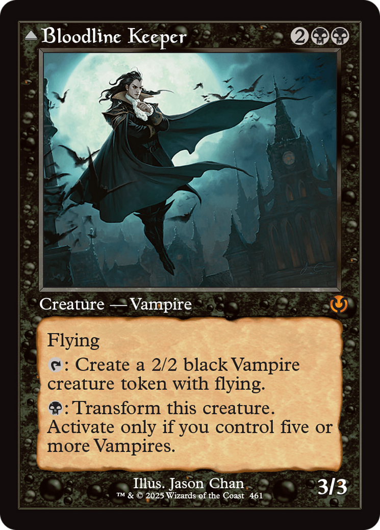 Bloodline Keeper // Lord of Lineage (INR-461) - [Innistrad Remastered] Foil