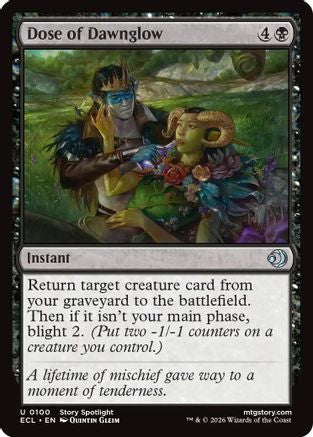 Dose of Dawnglow (ECL-100) - [Lorwyn Eclipsed] Foil