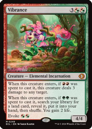 Vibrance (ECL-249) - [Lorwyn Eclipsed]