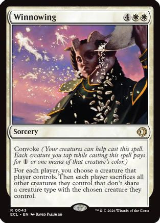 Winnowing (ECL-043) - [Lorwyn Eclipsed]