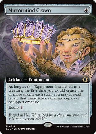 Mirrormind Crown (Extended Art) (ECL-381) - [Lorwyn Eclipsed]