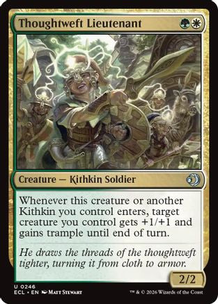 Thoughtweft Lieutenant (ECL-246) - [Lorwyn Eclipsed]