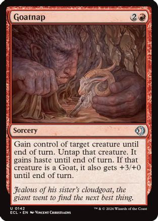 Goatnap (ECL-142) - [Lorwyn Eclipsed]