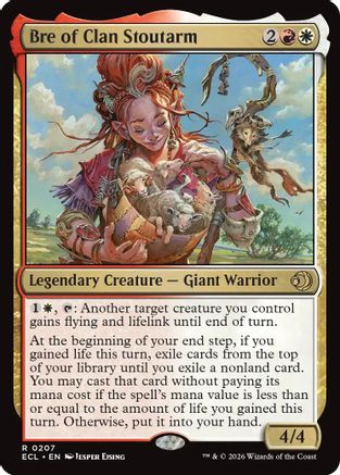 Bre of Clan Stoutarm (ECL-207) - [Lorwyn Eclipsed]