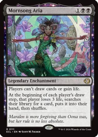 Mornsong Aria (ECL-111) - [Lorwyn Eclipsed]