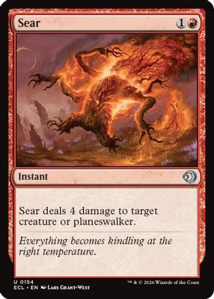 Sear (ECL-154) - [Lorwyn Eclipsed] Foil