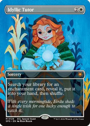 Idyllic Tutor (Borderless) (SPG-129) - [Special Guests] Foil