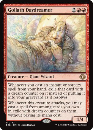 Goliath Daydreamer (ECL-143) - [Lorwyn Eclipsed] Foil