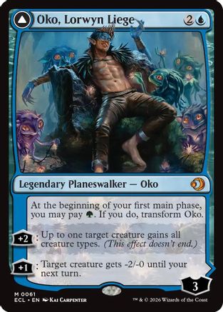 Oko, Lorwyn Liege (ECL-061) - [Lorwyn Eclipsed] Foil