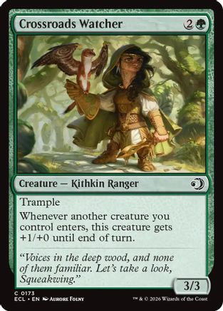 Crossroads Watcher (ECL-173) - [Lorwyn Eclipsed]