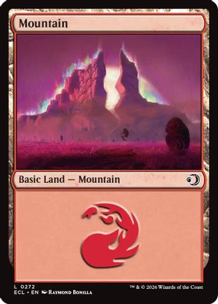 Mountain (0272) (ECL-272) - [Lorwyn Eclipsed] Foil