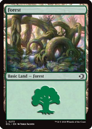 Forest (0273) (ECL-273) - [Lorwyn Eclipsed]
