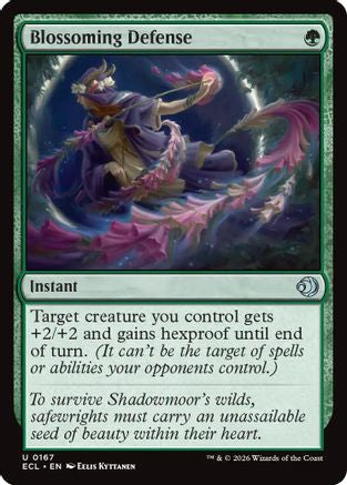 Blossoming Defense (ECL-167) - [Lorwyn Eclipsed]