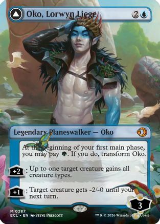 Oko, Lorwyn Liege (Borderless) (ECL-287) - [Lorwyn Eclipsed] Foil