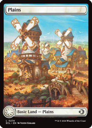 Plains (0274) (ECL-274) - [Lorwyn Eclipsed]