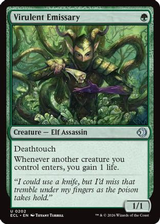 Virulent Emissary (ECL-202) - [Lorwyn Eclipsed]