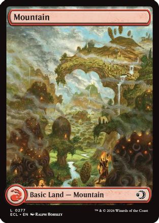Mountain (0277) (ECL-277) - [Lorwyn Eclipsed]