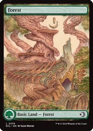 Forest (0278) (ECL-278) - [Lorwyn Eclipsed] Foil