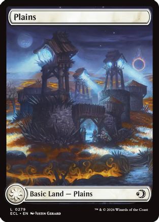Plains (0279) (ECL-279) - [Lorwyn Eclipsed] Foil