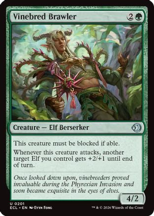 Vinebred Brawler (ECL-201) - [Lorwyn Eclipsed]