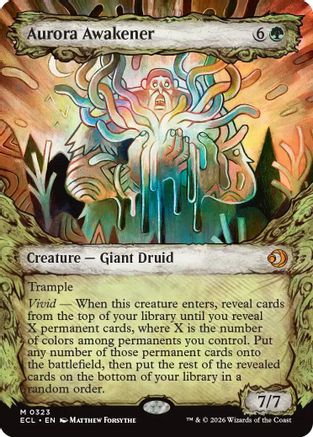 Aurora Awakener (Showcase) (ECL-323) - [Lorwyn Eclipsed]
