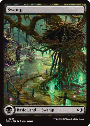 Swamp (0281) (ECL-281) - [Lorwyn Eclipsed] Foil
