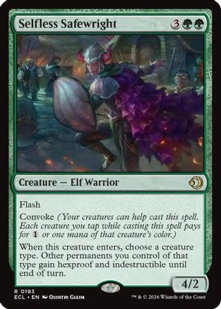 Selfless Safewright (ECL-193) - [Lorwyn Eclipsed]