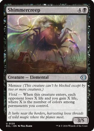 Shimmercreep (ECL-120) - [Lorwyn Eclipsed]