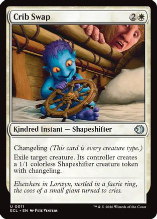 Crib Swap (ECL-011) - [Lorwyn Eclipsed]
