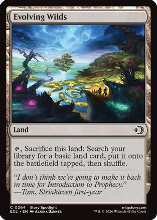 Evolving Wilds (ECL-264) - [Lorwyn Eclipsed] Foil