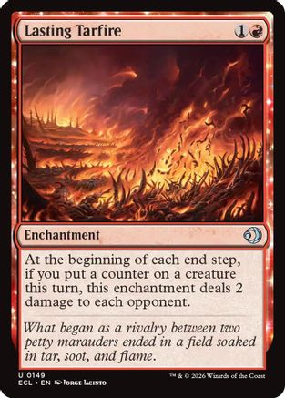Lasting Tarfire (ECL-149) - [Lorwyn Eclipsed] Foil