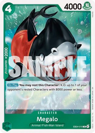 Megalo (EB04-018) - The Azure Sea's Seven