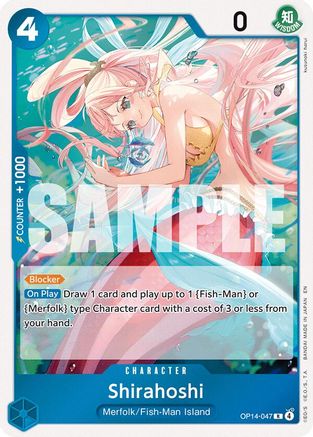 Shirahoshi (OP14-047) - The Azure Sea's Seven