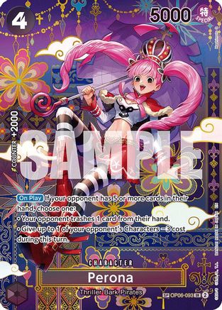 Perona - OP06-093 (SP) (OP06-093) - The Azure Sea's Seven