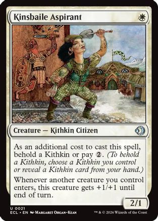 Kinsbaile Aspirant (ECL-021) - [Lorwyn Eclipsed]
