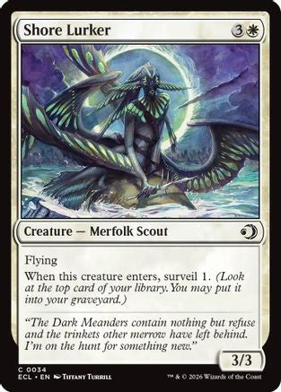 Shore Lurker (ECL-034) - [Lorwyn Eclipsed]