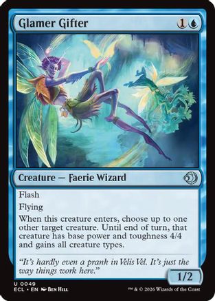 Glamer Gifter (ECL-049) - [Lorwyn Eclipsed]